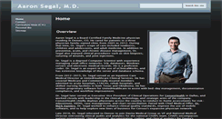 Desktop Screenshot of aaronsegal.com